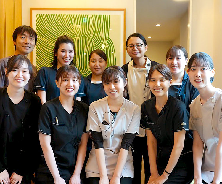 クリニックに関わる全ての人に笑顔と感謝